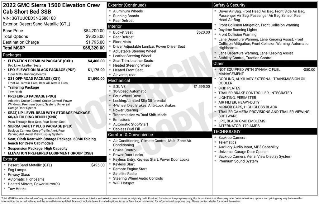 gmc sierra 1500 2022 3GTUUCED3NG588188 image gmc sierra 1500 2022 3GTUUCED3NG588188 image